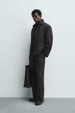 TEXTURED ZIP-UP JACKET - Zara фото 4