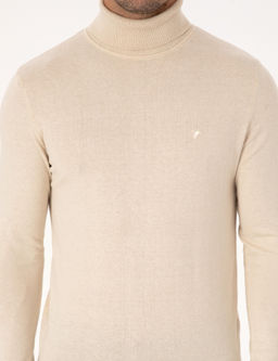 Bej Slim Fit Basic Kazak - Cacharel фото 6