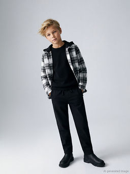 Beli Lastikli Erkek ?ocuk Pantolon