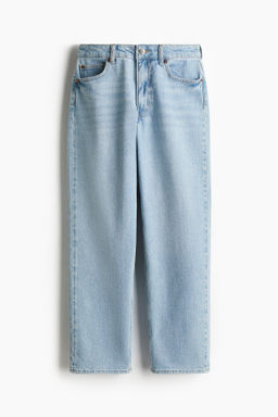 Slim Straight High Ankle Jeans - H&m фото 7