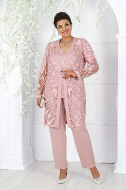 Платье Ninele 7431-Р темно-синий - Mira fashion фото 62