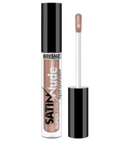 LuxVisage Тени для век жидкие SATIN Nude super stay тон 206 Nude Brown 3,5г