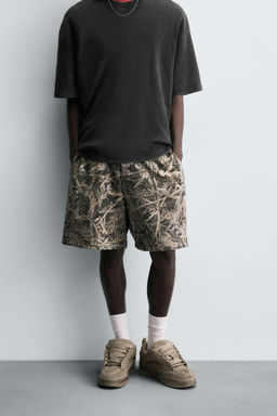 ABSTRACT PRINT BERMUDA SHORTS - Zara фото 2