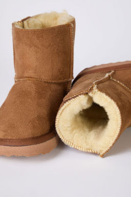 Trendyolmilla Shoes Taba Duz Taban Buyuk/Kucuk K?z Cocuk Kids Bot TAKAW25BO00066  фото 5