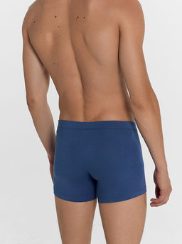 Цена за 2 штуки! Трусы мужские боксеры серые с печатью - Mark formelle фото 4