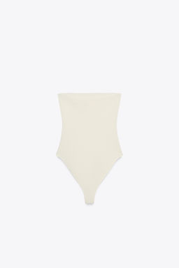 STRETCH BANDEAU BODYSUIT - Zara фото 27