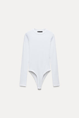 COTTON MODAL BODYSUIT - Zara фото 14