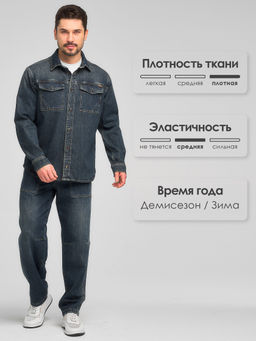ДЖИНСОВАЯ РУБАШКА