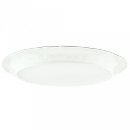 Облако Блюдо фарфоровое 31х21х2,9см, 500мл, овальное, рельефный декор - голубой, отводка, белый (Китай) - Домашняя мода фото 3