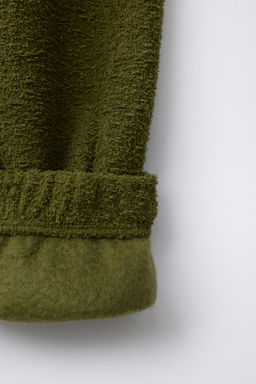 HOODIE SWEATSHIRT AND JOGGER TROUSERS WITH LABEL TEXTURE - Zara фото 10