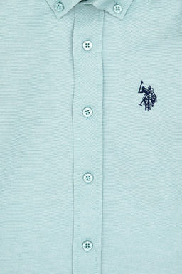 Erkek _ocuk Mint Uzun Kollu Basic G_mlek Sepette S_rpriz _ndirim - U.s. polo assn фото 4