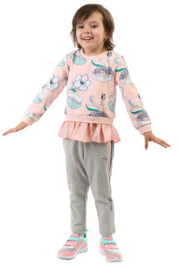 Брюки трикотажные Серый меланж - Anta sport фото 5