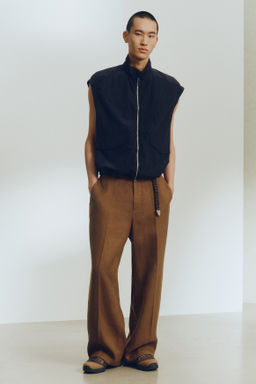 Pantal?n de lino Loose Fit - H&m фото 2