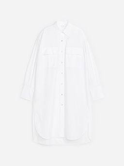 Vestido camisero de algod?n