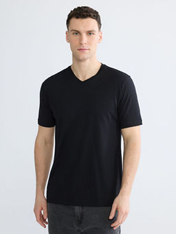 V Yaka Penye Erkek Ti??rt