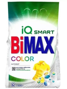 БИМАКС-АВТОМАТ стир.порошок 1500гр Колор