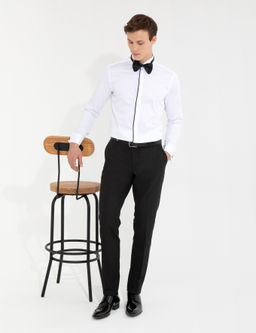Beyaz Slim Fit Smokin G_mlek - Pierre cardin фото 2