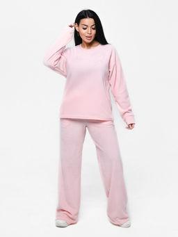Костюм женский арт. КФ-7 Розовый флис - Милана фото 3