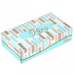 Салфетки бумажные "GrandPero non-stop ", 2-х слойные 20х20см, 100 штук в коробочке, цвета микс2 (Россия)