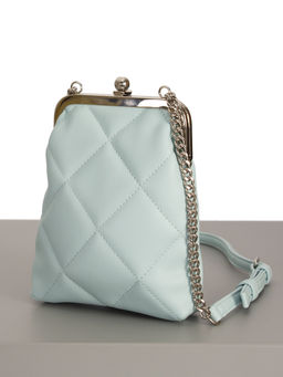 LACCOMA сумка Китти-Ф826-голубой эко кожа хлопок фото 2