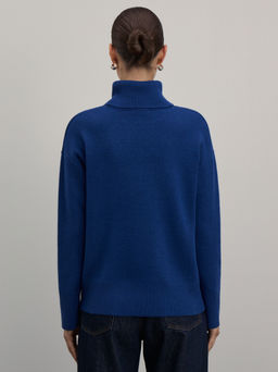 Джемпер из вискозы со швом / Zarina  фото 5