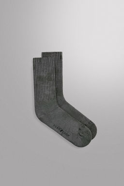 CALCETINES ENTRENAMIENTO PACK 2 / Gris azul