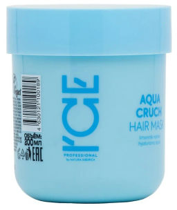 "NS" ICE Professional/ Home/ Aqua Cruch/ Маска д/волос Увлажняющая 200мл банка