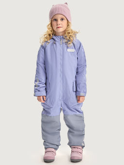 Комбинезон 8м8626 лаванда/светло-серый