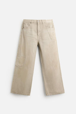 WIDE-LEG TROUSERS WITH POCKETS - Zara фото 2