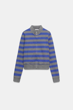 SUDADERA RAYAS CREMALLERA / rayas - Zara фото 4