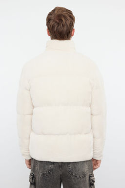 TRENDYOL MAN Camel Regular Fit Dik Yaka Fitilli Kadife Sisme K?sl?k Mont TMNAW22MO0182 - Trendyolmilla фото 27