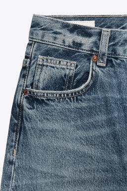 TRF HIGH-WAIST EXTRA WIDE-LEG JEANS - Zara фото 10