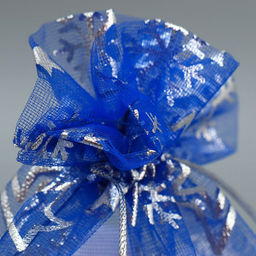 Цена за 20 шт. Мешочек подарочный новогодний органза «Исполнения желаний», 16×24 см ± 1.5 см