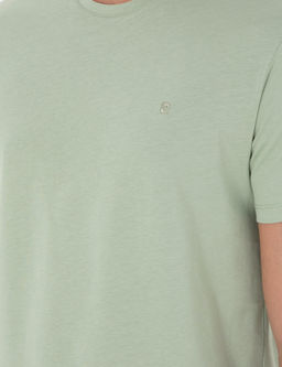 _a_la %100 Pamuk Slim Fit Bisiklet Yaka Basic Ti__rt - Pierre cardin фото 7