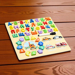 Игра развивающая "Алфавит+цифры"