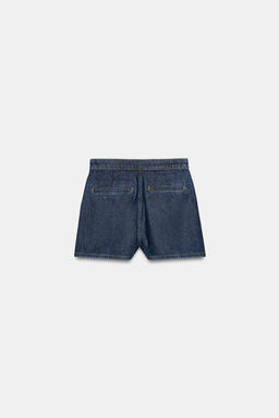FALDA PANTAL?N Z1975 CRUZADA DENIM HEBILLA / Azul - Zara фото 8