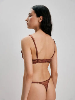 Infinity / Бюстгальтер с мягкой чашкой жен. Vladislava ореховый - Infinity Lingerie фото 3
