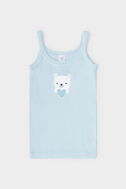 К 1082/зимнее небо(мишка), майка