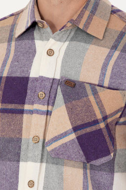 U. S. Polo Assn Мужская рубашка Lumberjack светло-коричневого цвета - U.s. polo assn фото 21