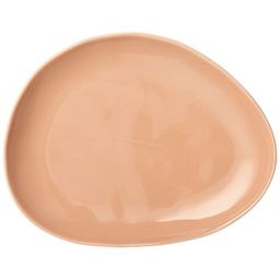 Цена за 4 шт. ТАРЕЛКА ЗАКУСОЧНАЯ BRONCO MEADOW 25*19 СМ ПУДРОВАЯ