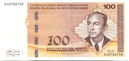 Банкнота 100 конвертируемых марок 2024 года Босния и Герцеговина (Никола Шоп)