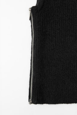 RIBBED ZIP BALACLAVA - Zara фото 5