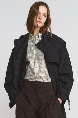 ZW COLLECTION CHECK SHIRT - Zara фото 3