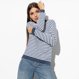 Джемпер Морские объятия (blue marin)