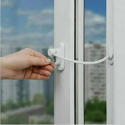 Ограничитель открывания окна с тросом 23см