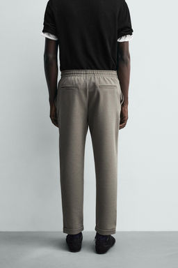 PANTAL?N CINTURA JOGGER EASY CARE / Khaki claro - Zara фото 3