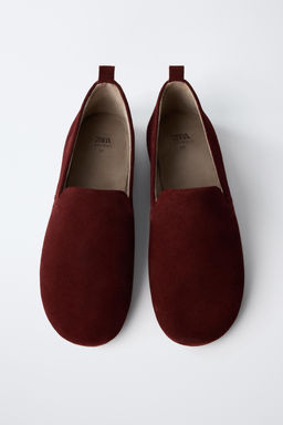 BABUCHA PIEL LIMITED EDITION / Rojo Burdeos - Zara фото 5