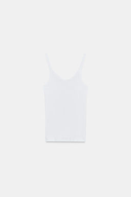 SOFT INTERLOCK TOP WITH DRAPED SIDE DETAIL - Zara фото 26