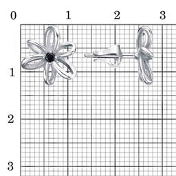 СЕРЬГИ 33814302Пл1 - Красная пресня фото 3