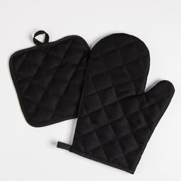 Кухонный набор Доляна Coffee, прихватка 17х17 см, варежка 26х16 см, 100% п/э  фото 3